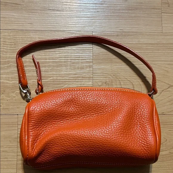 Dooney & Bourke Vibrant Orange Wristlet - Picture 4 of 5